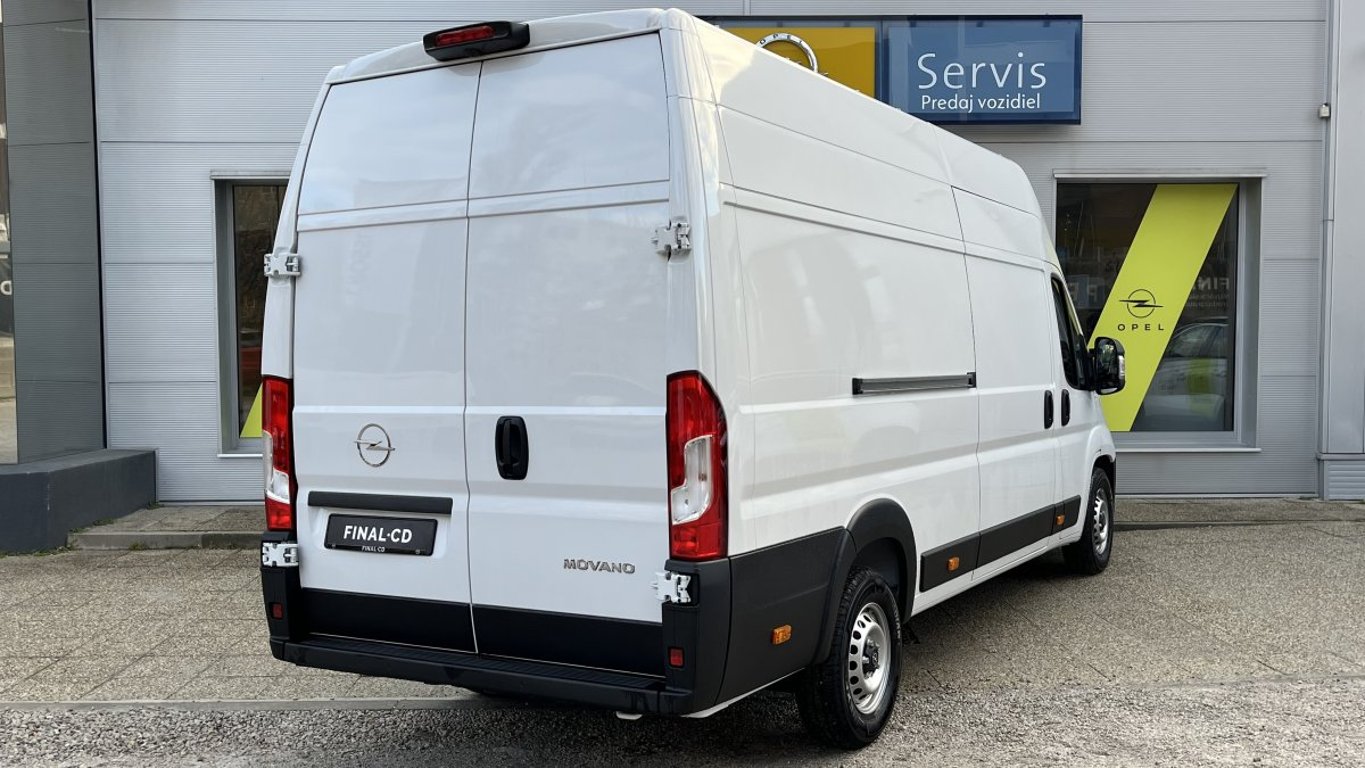Opel Movano 2,2 CDTi Van 3500 Heavy L4H3 132 kW MT6 Opel Movano