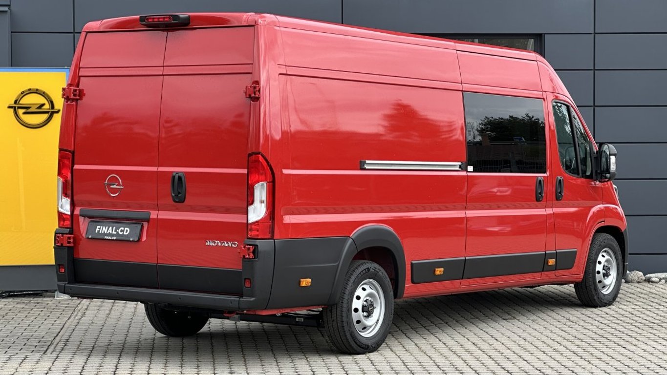 Opel Movano 2,2 CDTi L4H2 6.miest., LED svetla Opel Movano